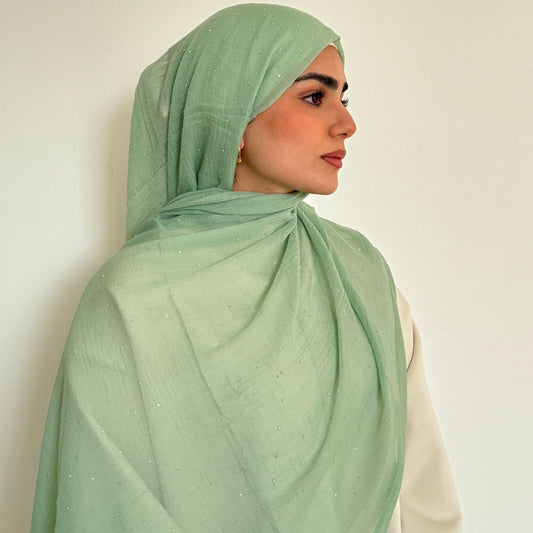 Pastel Mint Green Stone