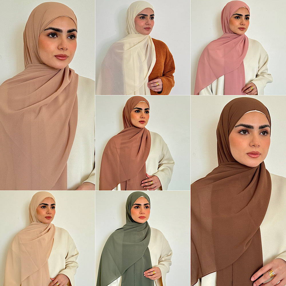 Premium Chiffon Hijabs