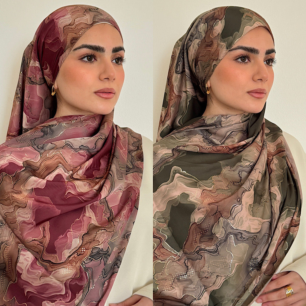 Watercolor Hijabs